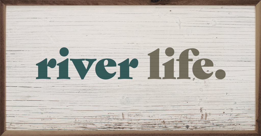 River Life Period Whitewash 24x12 / Whitewash