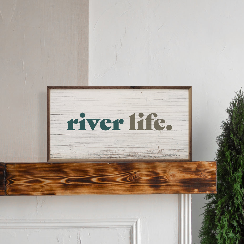 River Life Period Whitewash 24x12 / Whitewash