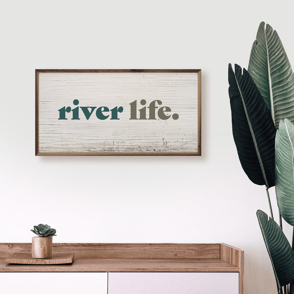 River Life Period Whitewash 24x12 / Whitewash