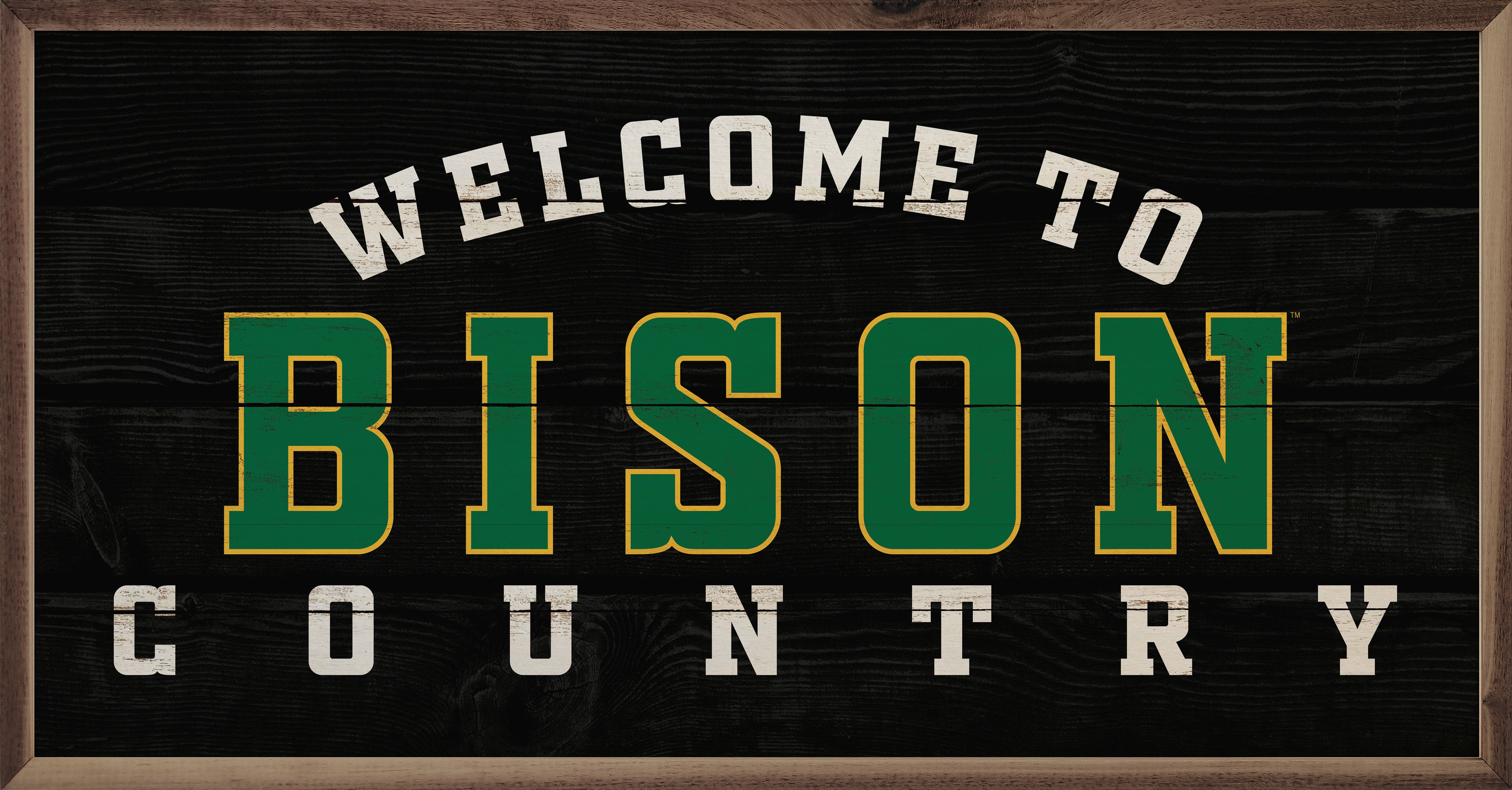 Welcome Country NDSU 24x12 / Black