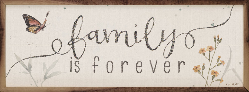 A Country Weekend XXIV Family Is Forever By Lisa Audit 24x8 / Multi-Color