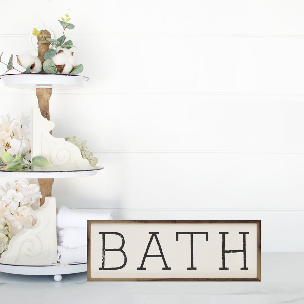 Bath White 24x8 / White