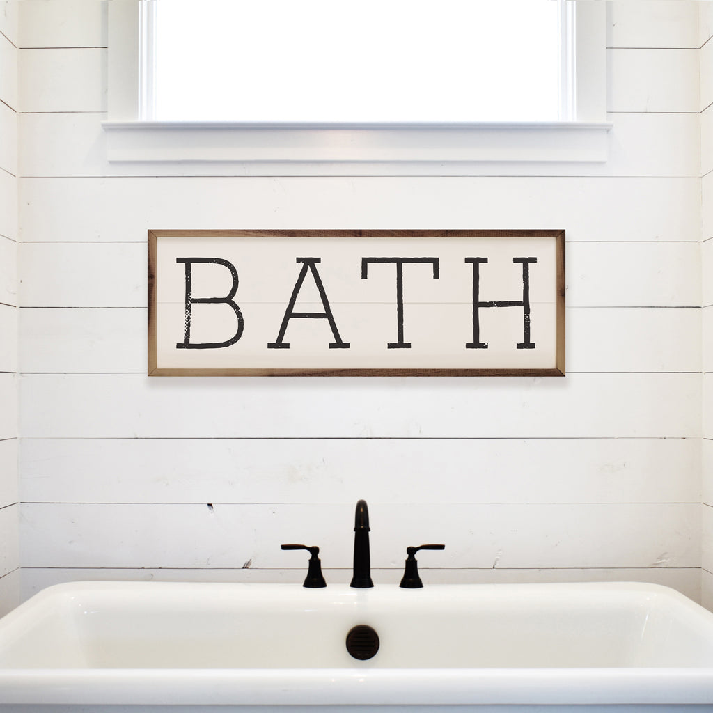 Bath White 24x8 / White