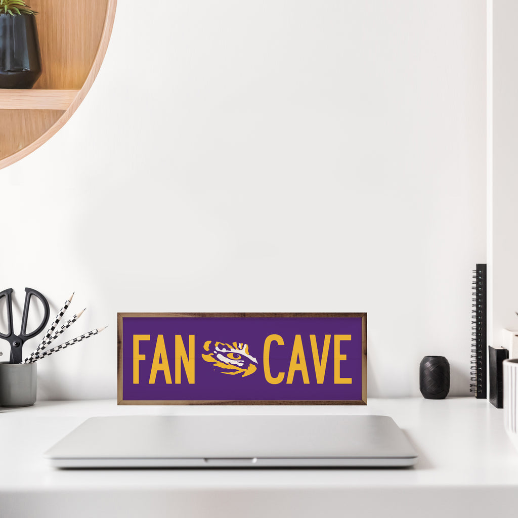 Fan Cave LSU 24x8 / Purple