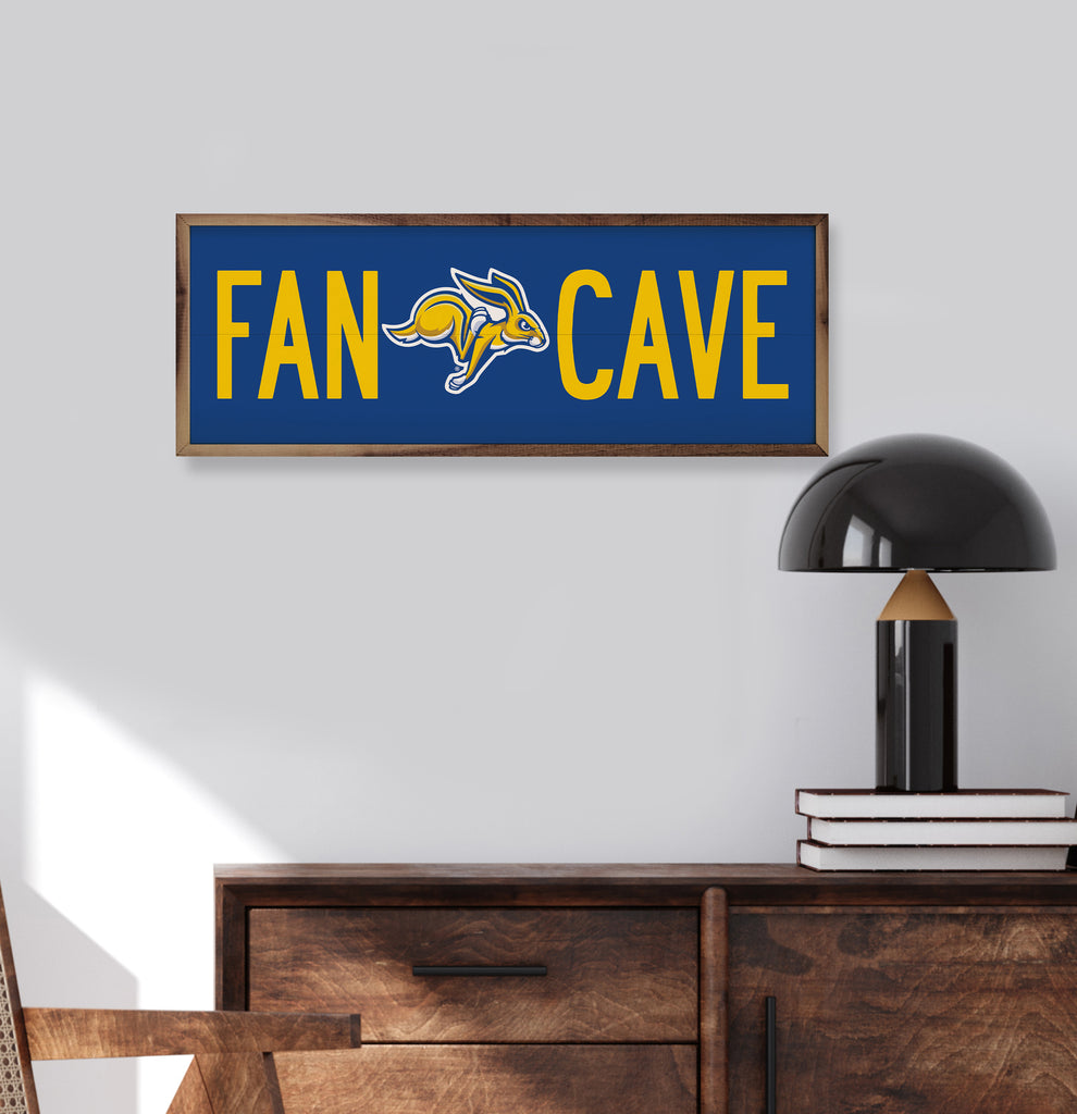 Fan Cave South Dakota State 24x8 / Blue