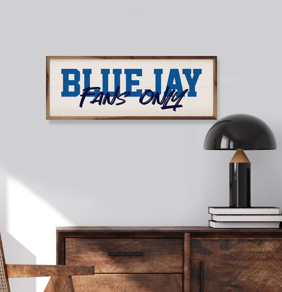 Fans Only Creighton 24x8 / White