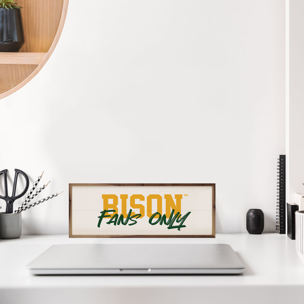Fans Only NDSU 24x8 / Green