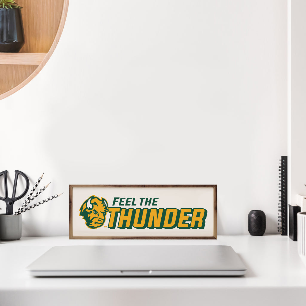 Feel The Thunder Bison 24x8 / White