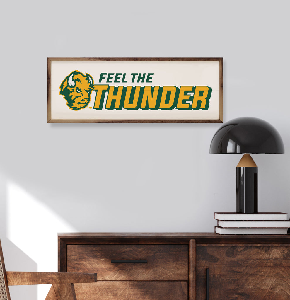 Feel The Thunder Bison 24x8 / White