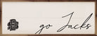 Go Script South Dakota State 24x8 / White