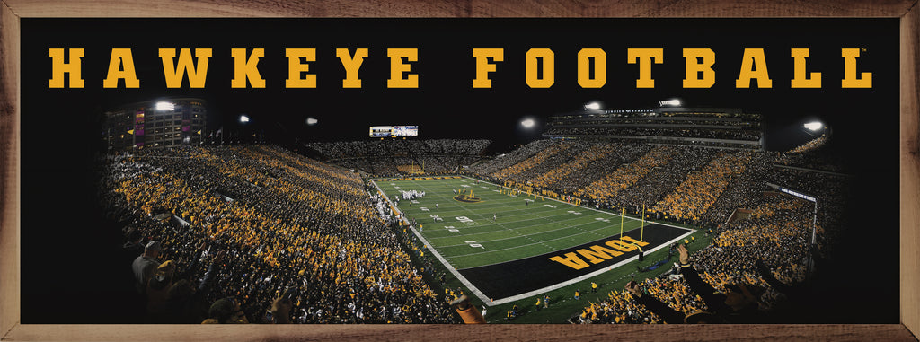 Hawkeye Football Stadium 24x8 / Multi-Color