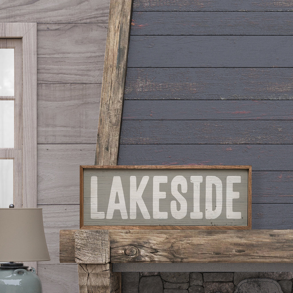 Lakeside Gray 24x8 / Gray