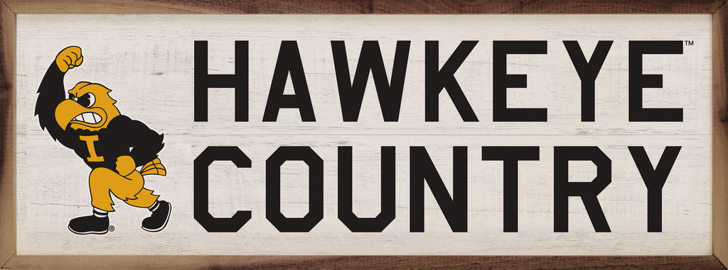 Logo Country Iowa 24x8 / White