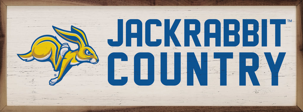 Logo Country South Dakota State 24x8 / White