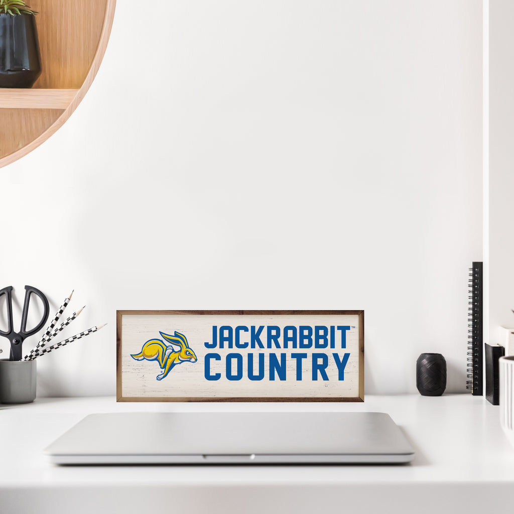 Logo Country South Dakota State 24x8 / White