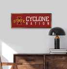 Logo Nation Iowa State 24x8 / Red