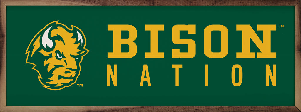 Logo Nation NDSU 24x8 / Green