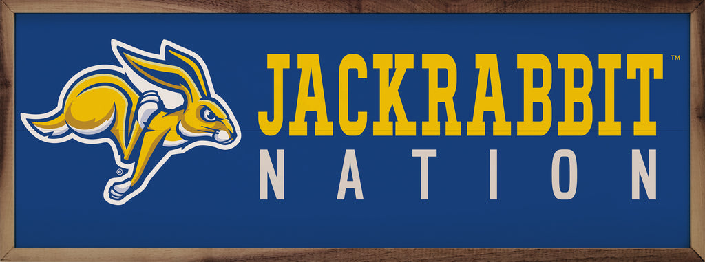 Logo Nation South Dakota State 24x8 / Blue