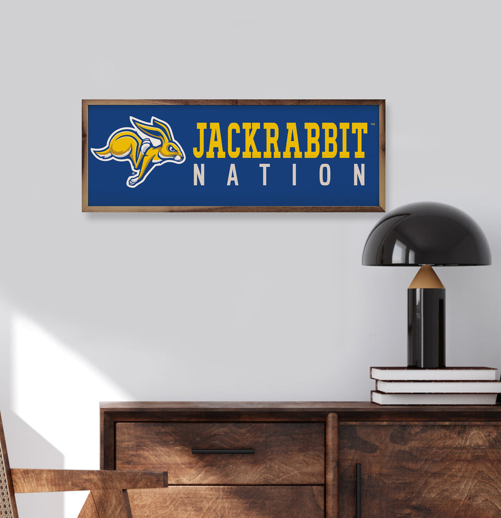Logo Nation South Dakota State 24x8 / Blue
