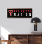 Logo Nation Texas Tech 24x8 / Black