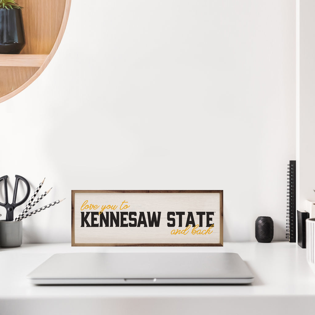Love You To Kennesaw 24x8 / White