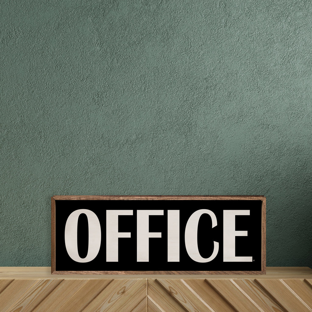 Office Black 24x8 / Black