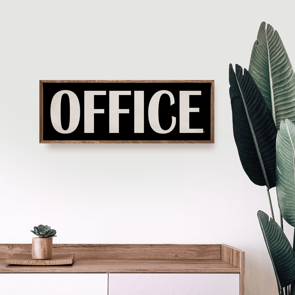 Office Black 24x8 / Black