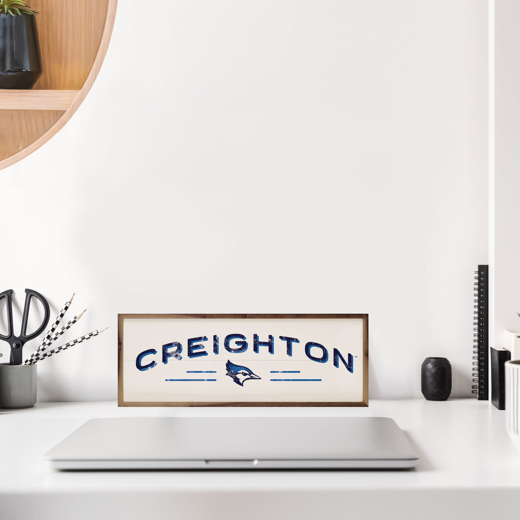 Retro Stripes Creighton 24x8 / White