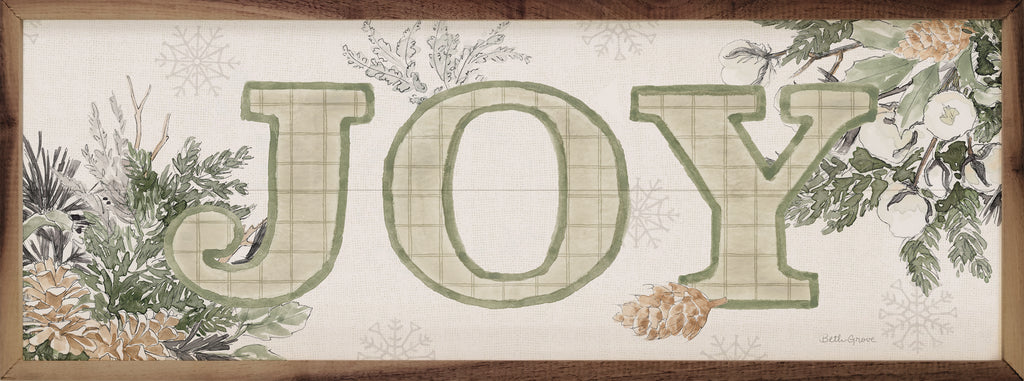 Simple Season XI Joy By Beth Grove 24x8 / Multi-Color