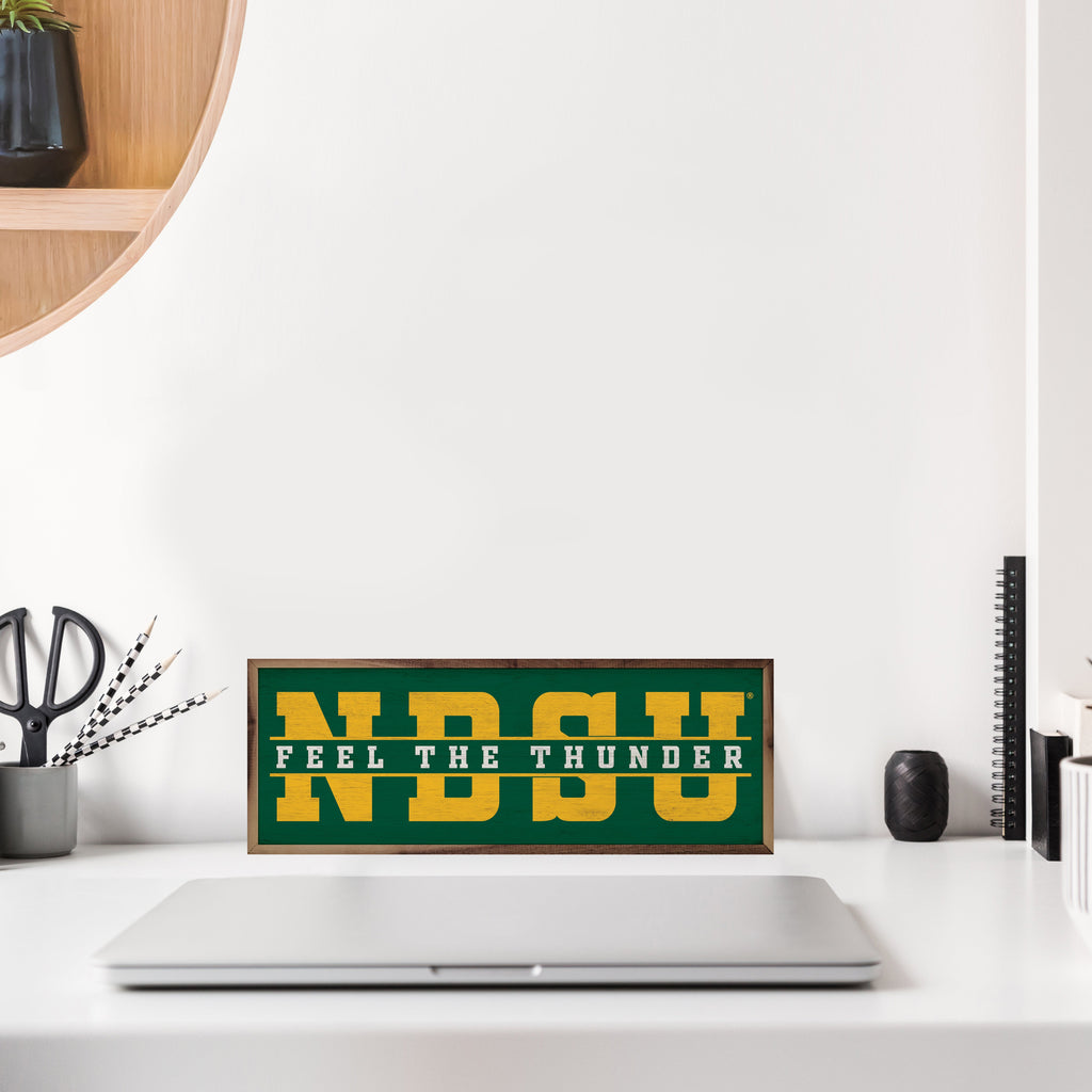 Word Cutout NDSU 24x8 / Green