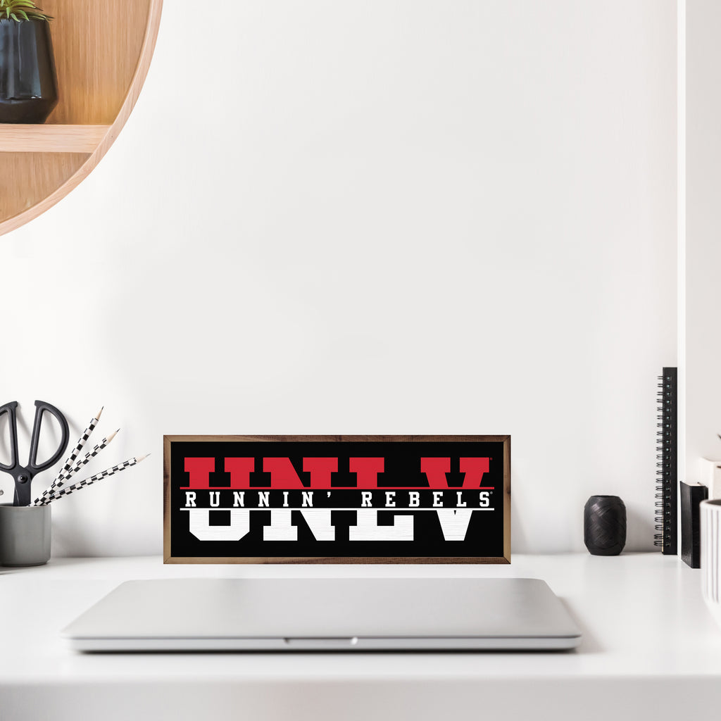 Word Cutout UNLV 24x8 / Black