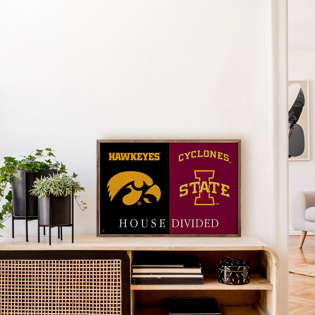 House Divided Iowa State University & University Of Iowa