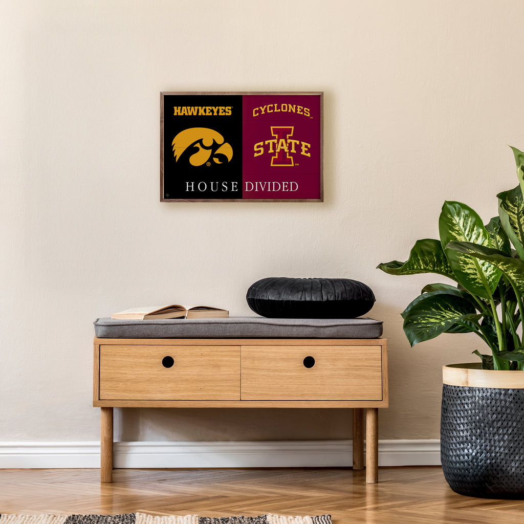 House Divided Iowa State University & University Of Iowa