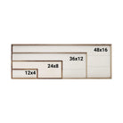 Fans Only Iowa State 24x8 / White