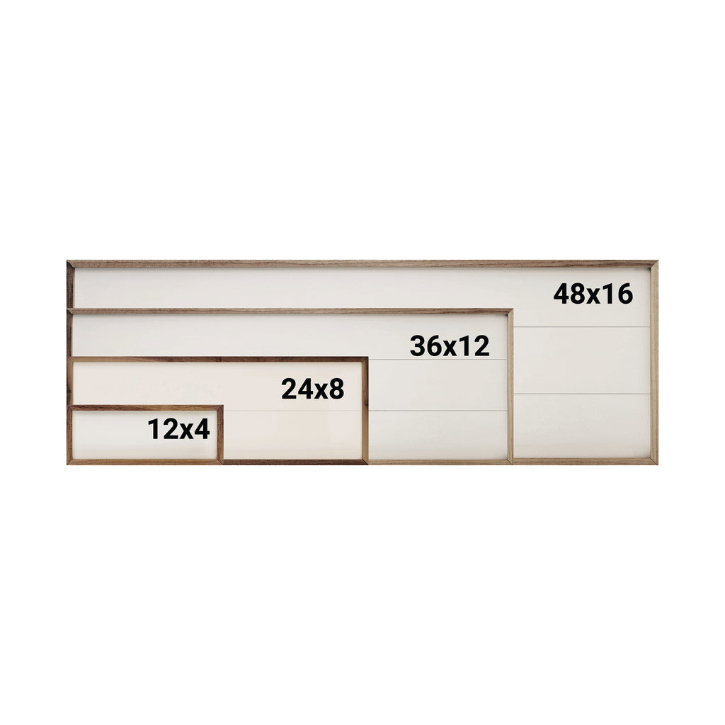 Word Cutout Iowa 24x8 / Black