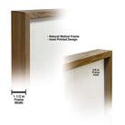Vertical State Poster Iowa 8x24 / Black