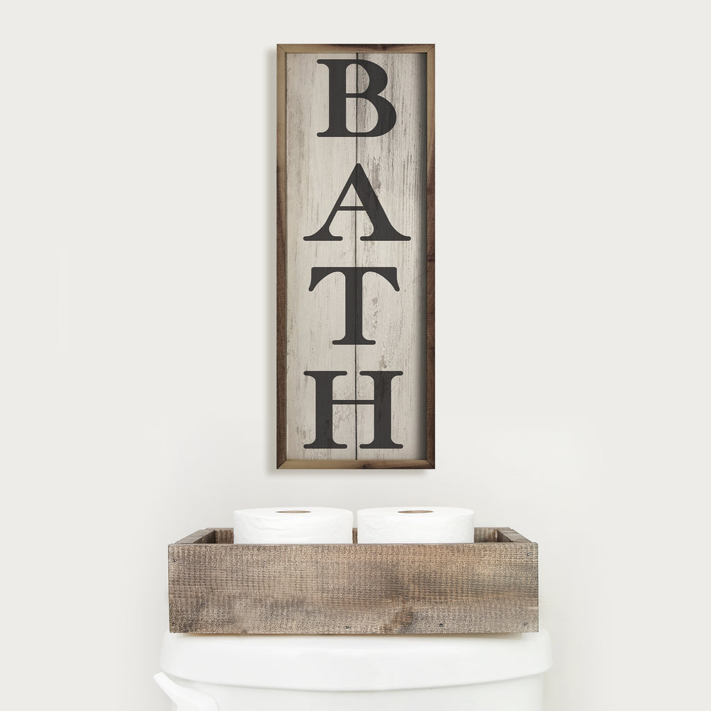 Bath Whitewash 8x24 / Whitewash