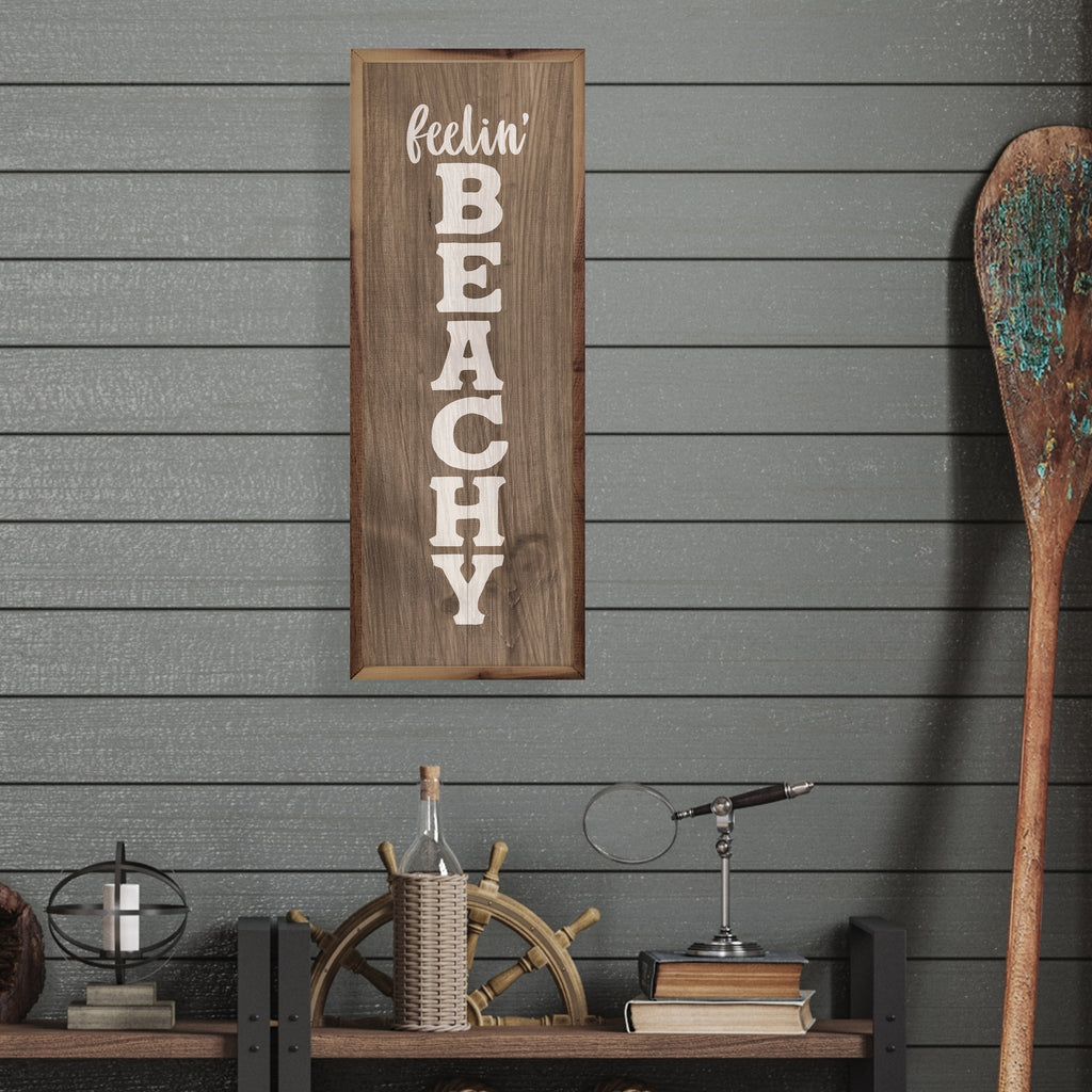 Feelin Beachy Wood 8x24 / Brown