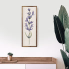 Lavender Stem 24x8 / White