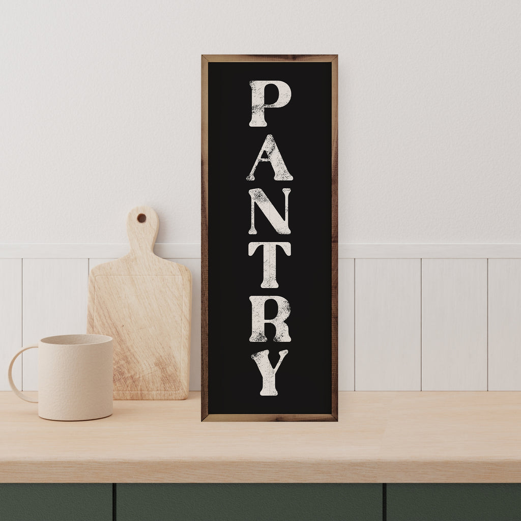 Pantry Black 8x24 / Black