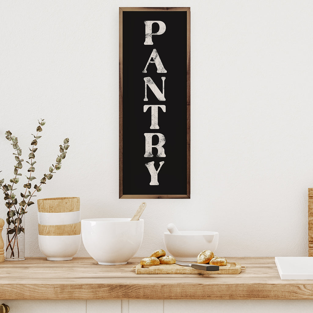 Pantry Black 8x24 / Black