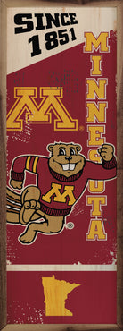 Minnesota Since 1851 8x24 / White